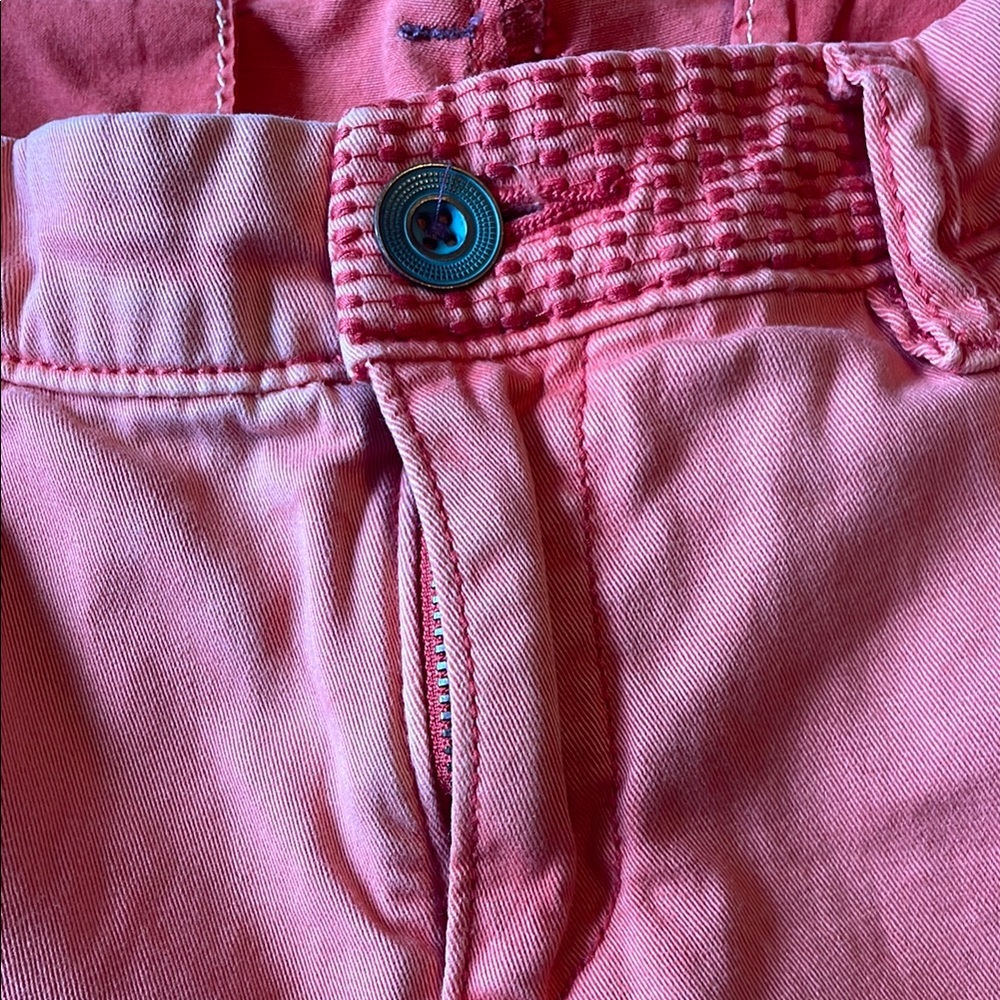 Pilcro and the letterpress Stet Size 28 Pink/Orange Pants - Picture 4 of 7